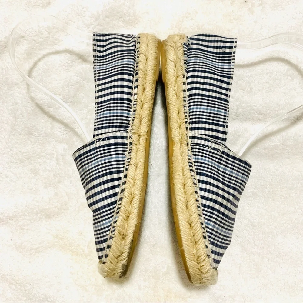 J CREW CUSHIONED FOOTBED ESPADRILLES women’s sz 6